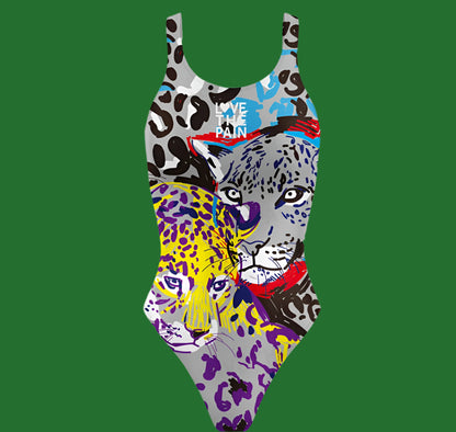 Love The Pain 2023 Women's Swimsuit Bodysuit Summer Sport Training Swimwear Backless One Piece Monokini Beach Bathing Suit