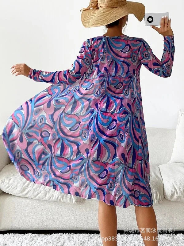 Summer Print Bikinis Swimwear Female Swimsuit Beachwear Push Up Three-Piece Bikini Set Women Swimming Bathing Suit