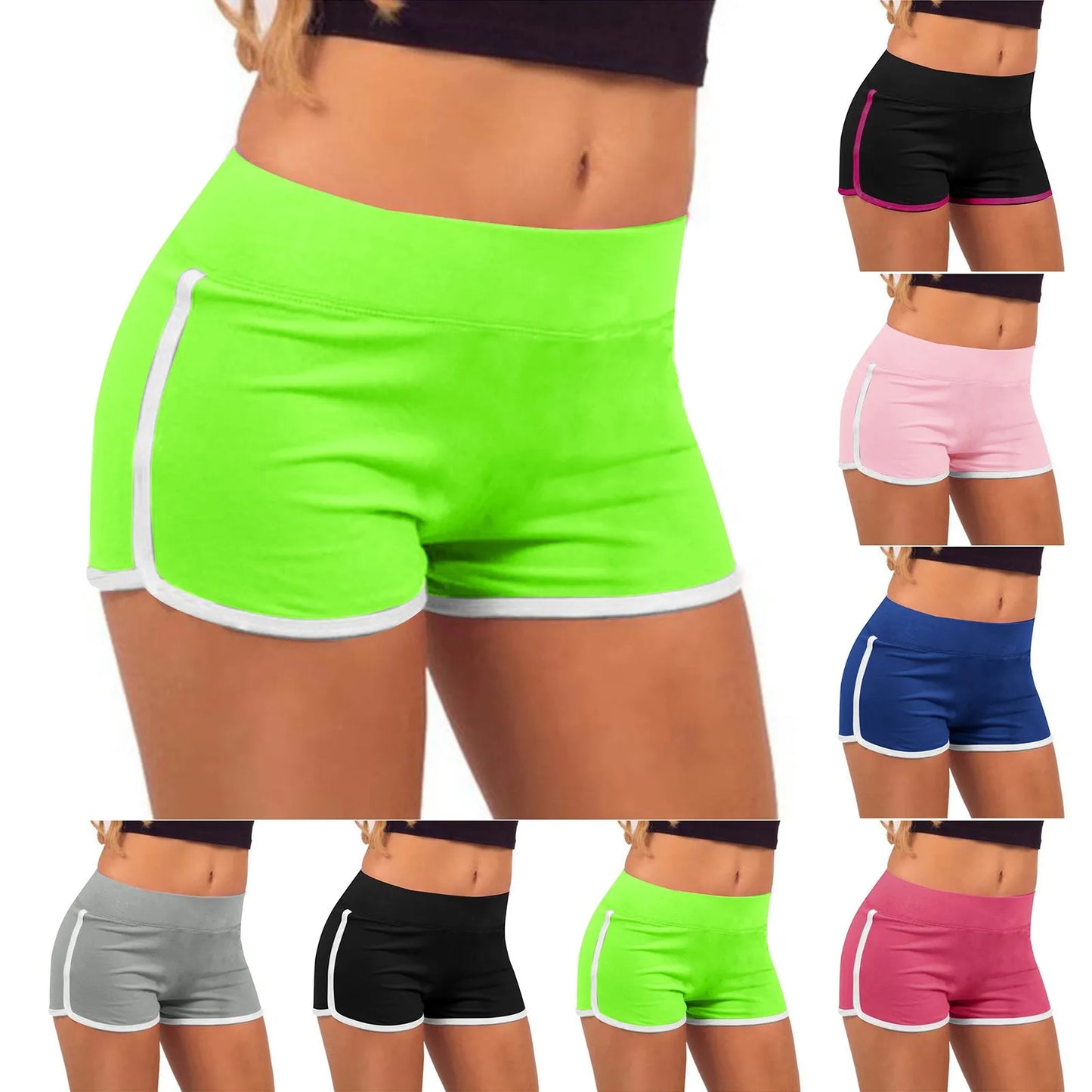 Women Sports Shorts Tights Skinny Pants Black Gray Red L XL XXL Quick Drying Casual Fitness Yoga