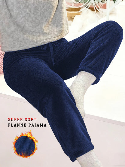 Women'S Super Soft Flannel Pajama Pants. Casual Home Pants For Winter