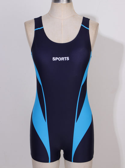 Womens One-piece Suits Rash Guard Shorty Wetsuits Swimsuit Sleeveless Removable Pads Open Back Swimwear Surfing Beachwear