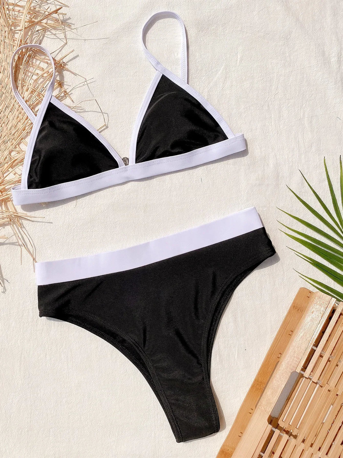 Hi Cut Bikini Women Push Up Snakeskin Print Patchwork High Waist Swimwear Swimsuit Bikinis Set Bathing Suit Bikini Female