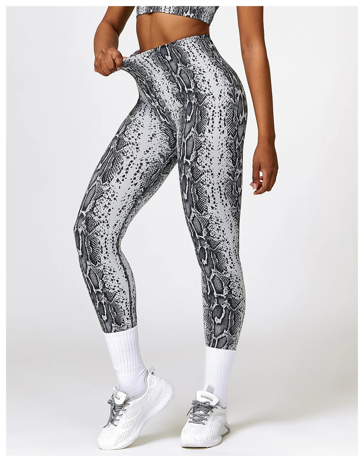 Trendy Leopard Print Yoga Leggings Neon Push Up Pants Cute Elastic Leggings Female Custom Fitness Workout Sports Leggings