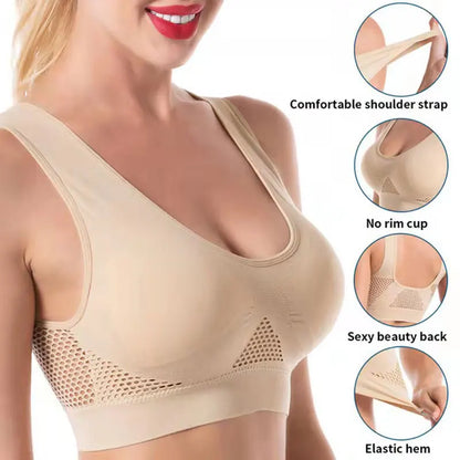 Bras For Women Seamless Bra With Pads Big Size 4XL 5XL 6XL Bralette Push Up Brassiere Bra Wireless Sport Bra Gym Top Underwear