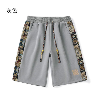 (40-150kg)Large Size Men's Shorts, Summer Casual Work Pants, Korean Version Trendy Shorts, Plus Size Shorts 5XL 6XL 7XL 8XL