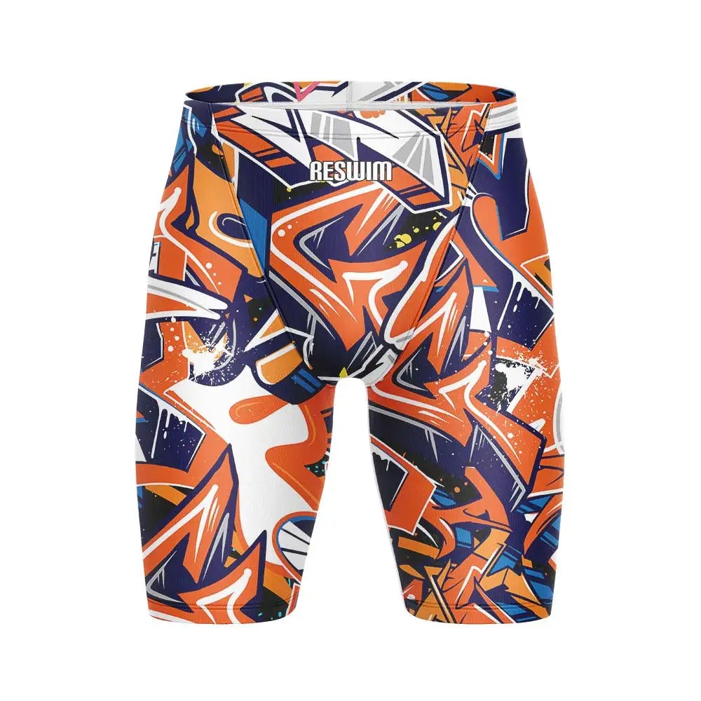 Swimming Trunk Swimwear Men's Beach Swim Surfing Sports Shorts Boys Swim Jammer Swimsuit Shorts Summer Quick Dry Bathing Suit