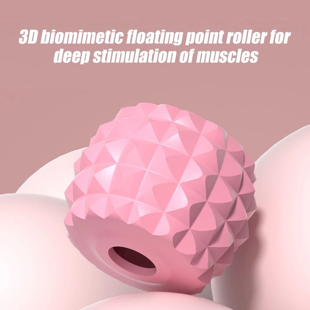 20 Wheel Annular Leg Clamp Massager Body Slimming Roller Massage for Body Massager Relax