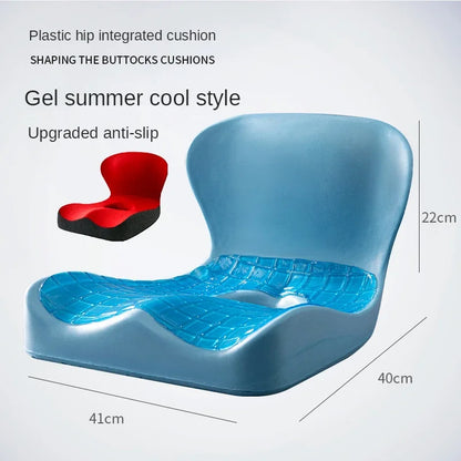Upgrade "L" Shape Memory Foam Orthopedic Cushion Comfort Ergonomic Design Back Coccyx Pillow Car Seat Office Chair Pain Relief