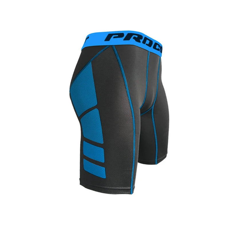 Men Compression Gym Shorts Quick Dry Fitness Sport Tight Gym Running Shorts Workout Fitness Jogger Leggings Men Athletic Tight