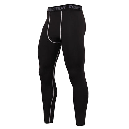 Mens Compression Pants Quick Dry Fit Men Leggings Fitness Running Tights Trousers Male Sportswear Training Sport Gym Leggings