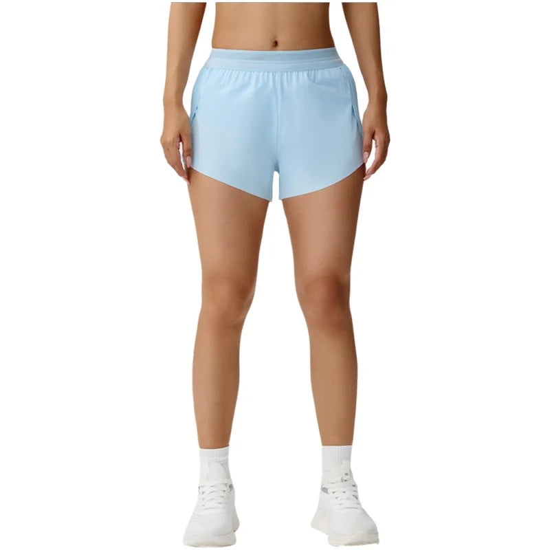 Sporty Yoga Short Skirt Running Casual Inner Lined Golf Tennis Skirt Sport Yoga Shorts Quick Dry 90% Nylon 10% Spandex Ladies