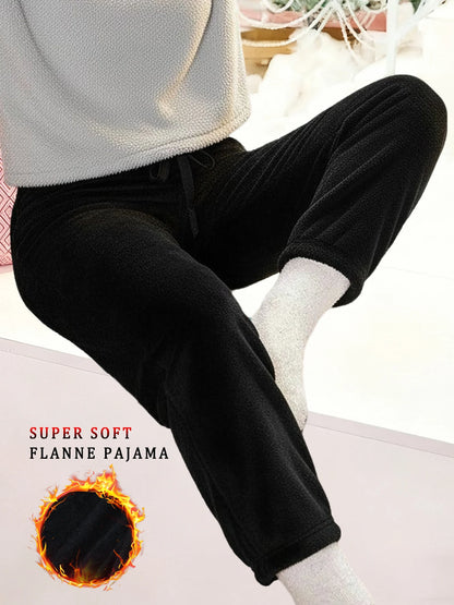 Women'S Super Soft Flannel Pajama Pants. Casual Home Pants For Winter