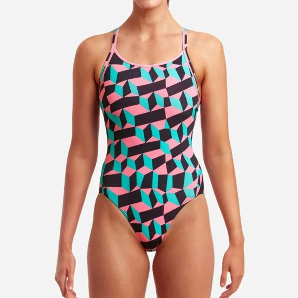 Woman Swimsuit One-piece Comfortable Swimwear Functional Training Swimsuit Open Water Swimming Clothing