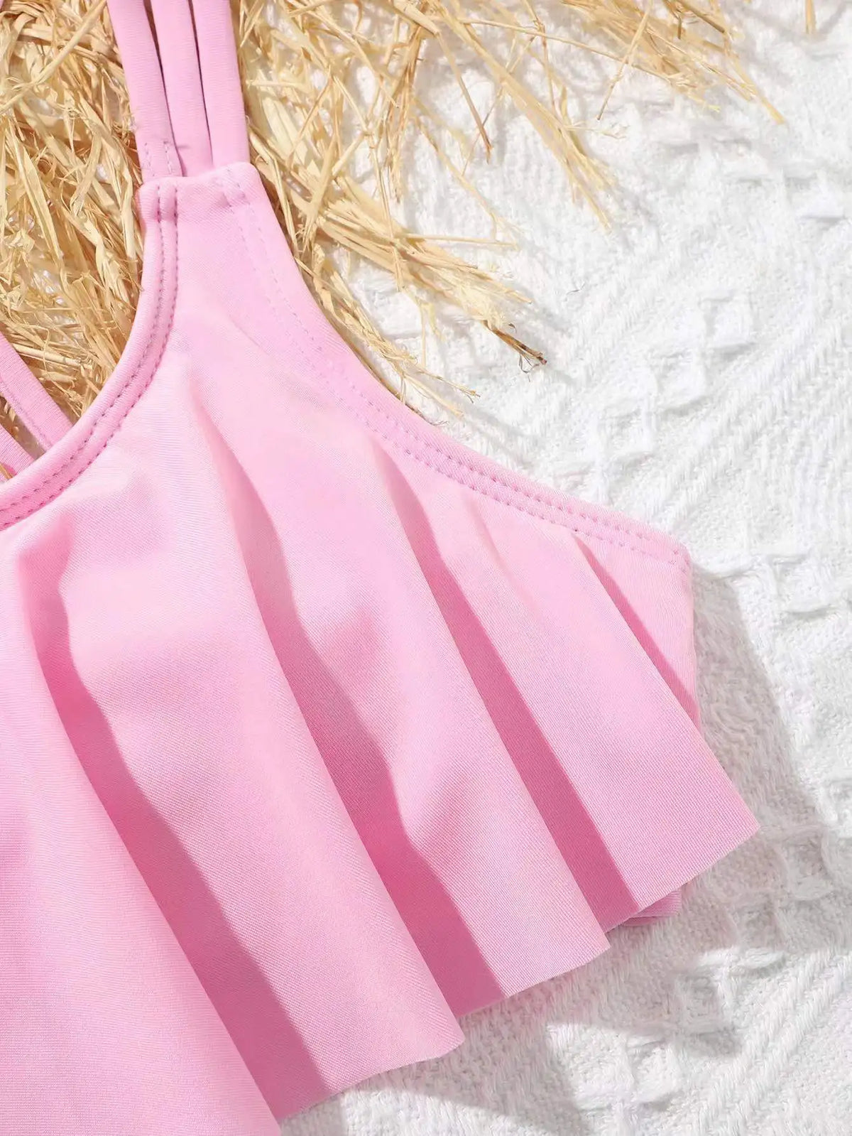 Ruffle Bikini Girls Swimsuit Kids Swimwear Female Children's Bathers Bathing Swimming Swim Suit Beachwear
