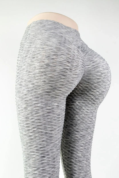 Sports Fitness Peach Lifting Hip Yoga Gym Pants Workout Booty Scrunch Butt Leggings Seamless Lift Low Waist for Women