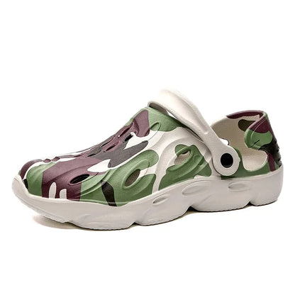Men Clogs Beach Sandals Summer Garden Shoes Clog Lightweight