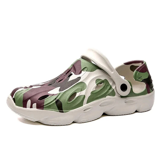 Men Clogs Beach Sandals Summer Garden Shoes Clog Lightweight