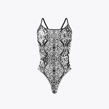 Women Swimsuit Bikini Sexy One-piece Comfortable Suit Swimwear Functional Training Triathlon V-shoulder Tight Swimming Clothing