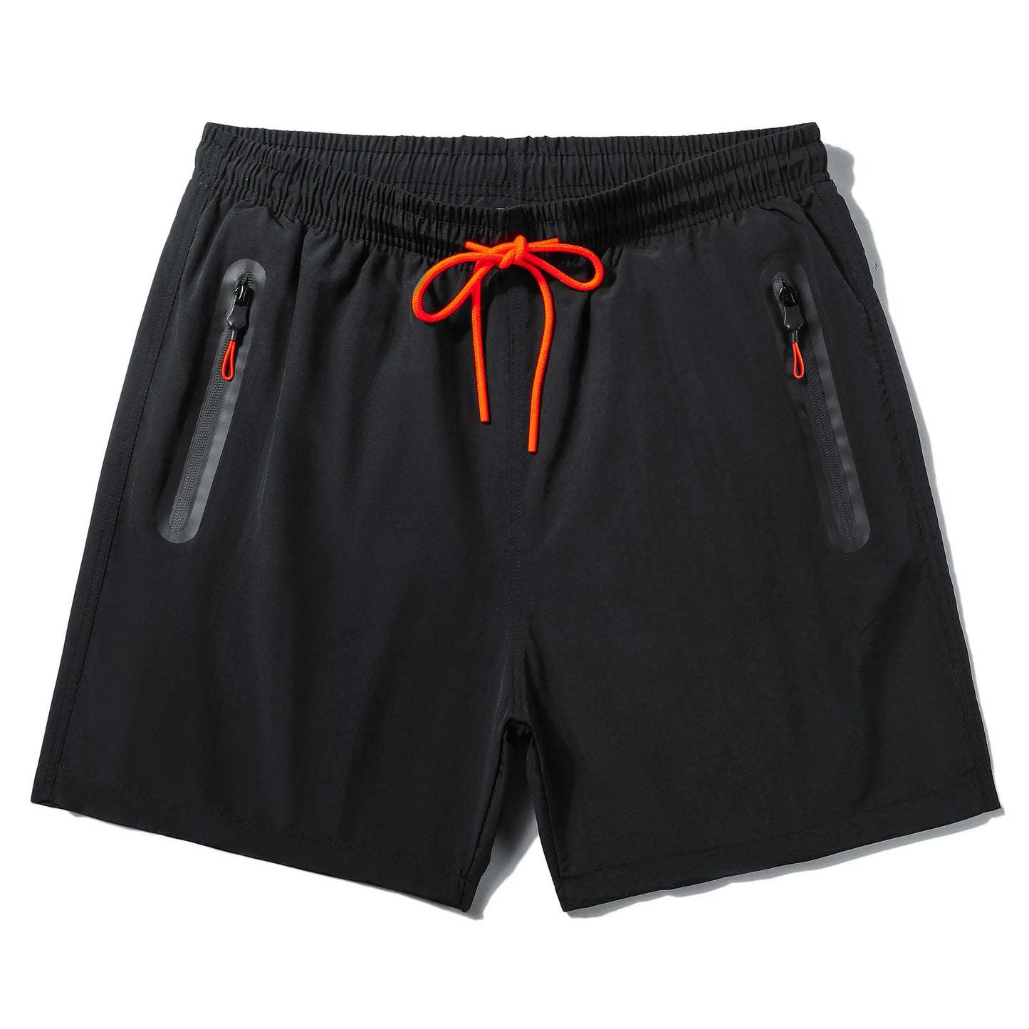 (S-3XL)Mens Quick-Dry Waterproof Surf Trunks - 5" Breathable Swim Shorts with Zipper Pockets Lightweight Nylon Beach Shorts