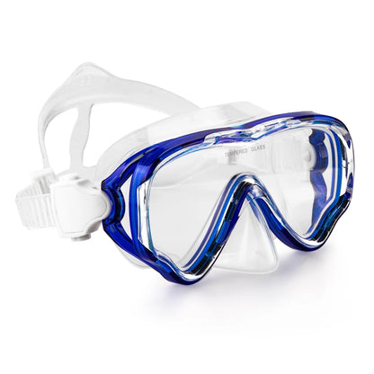 Professional Big Frame Kids Swimming Goggles with Nose Cover Anti Fog Wide View Swimming Gear for Boys Girls Children Glasses