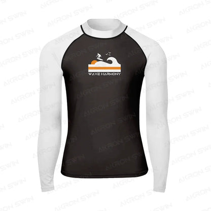 Surfing Rash Guard Swimwear Men's Long Sleeve UV Protection Diving Wear Summer Water Sports Swimming Rash guard Surfing T-shirts