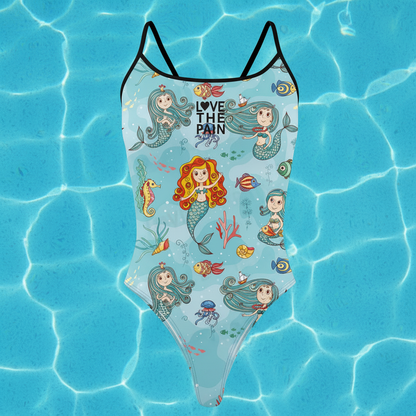 Female Women's Swimsuit One-piece Comfortable Set Swimwear Functional Training Thin Strap Swimsuit Swimming Bathers Pool Squad
