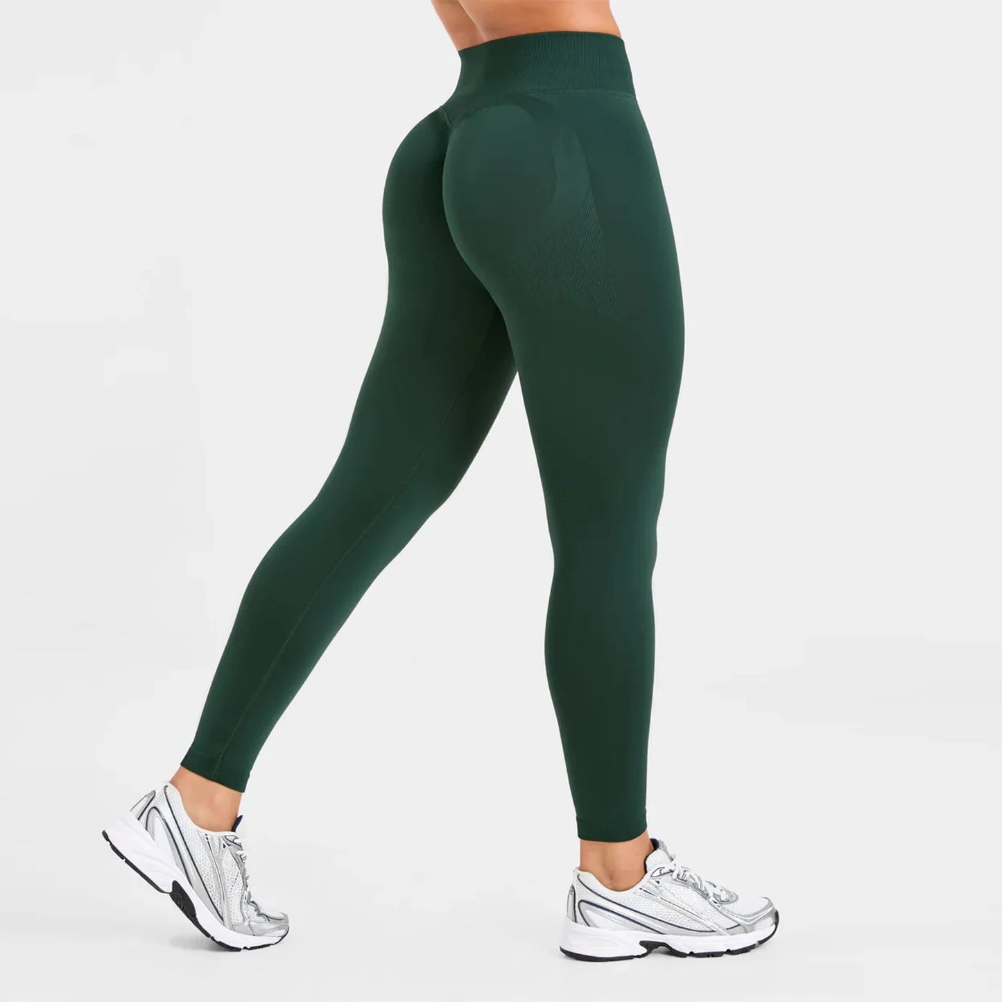 Leggings Women Seamless Gym Clothes High Waist Yoga Pants Tummy Control Scrunch Booty Workout Fitness Tights