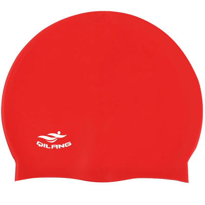Waterproof Silicone Swim Caps Women Men High Elastic Flexible Protect Ears Hair Swimming Pool Hat for Adults Children Girls Boys