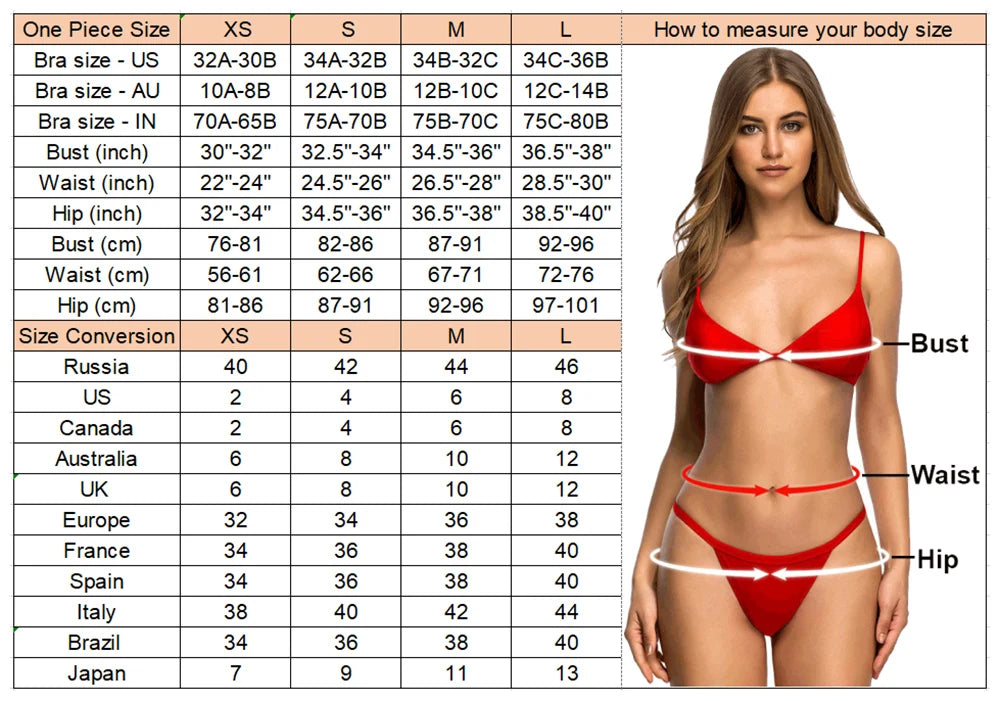 XS -L High Leg Monokini Extreme String Mini Micro Thong One Piece Swimsuit Women Swimwear Female Bather Bathing Suit