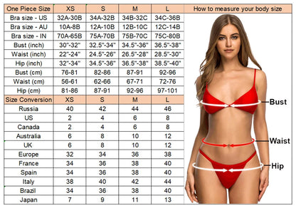 XS -L High Leg Monokini Extreme String Mini Micro Thong One Piece Swimsuit Women Swimwear Female Bather Bathing Suit