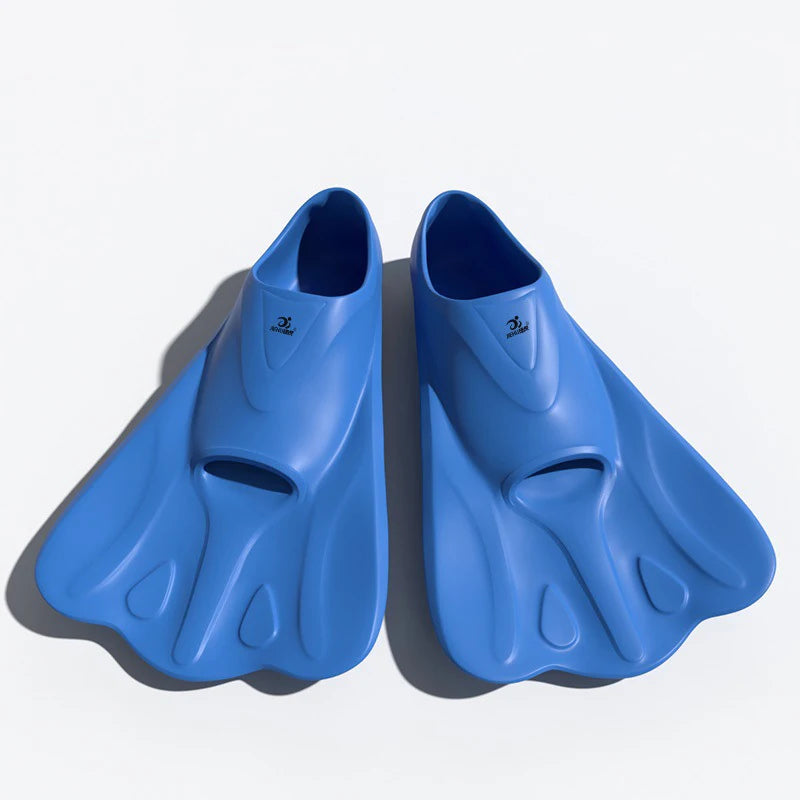 Adult Teens Kids Childrens Professional Snorkeling Diving Swimming Fins Frog Silicone Short  Flippers Diving Scuba Equipment