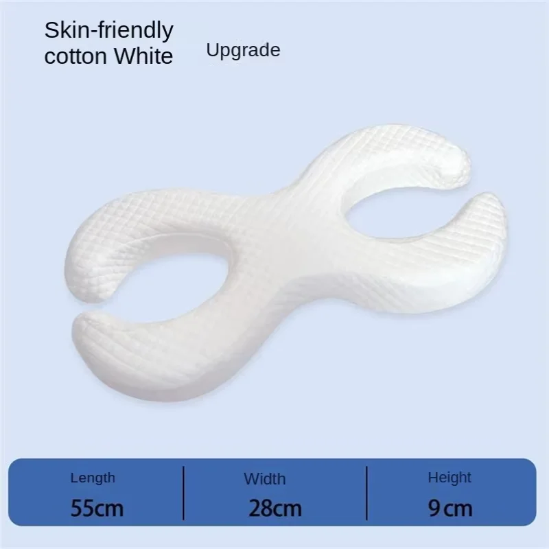 Side beauty pillow, soft facial pillow, ear protection pillow, ear hole pillow, non-pressure facial anti-wrinkle pillow