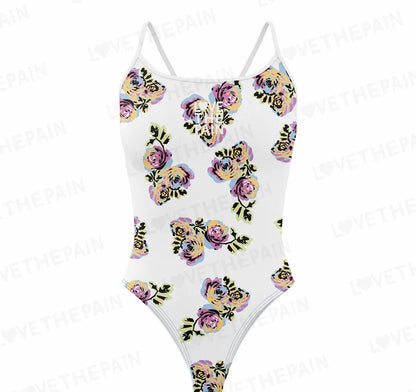 Love The Pain Women Swimsuit One-piece Comfortable Suit Functional Training Swimwear Pro Triathlon Beach Bathing Suit