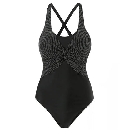 One Piece Large Size Swimwear Push Up Women Swimsuits Closed Bodysuit Female Bathing Suits Pool Beachwear