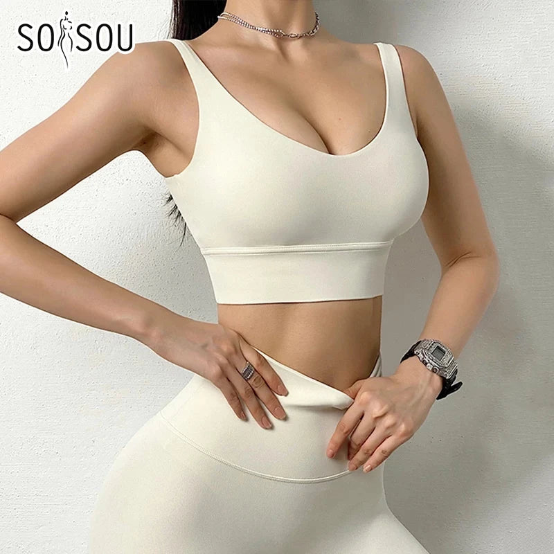 Nylon Tracksuits Women's Yoga Set Sports Suit Gym Fitness Bra Leggings Women Lounge Wear Crop Tops 18 Colors