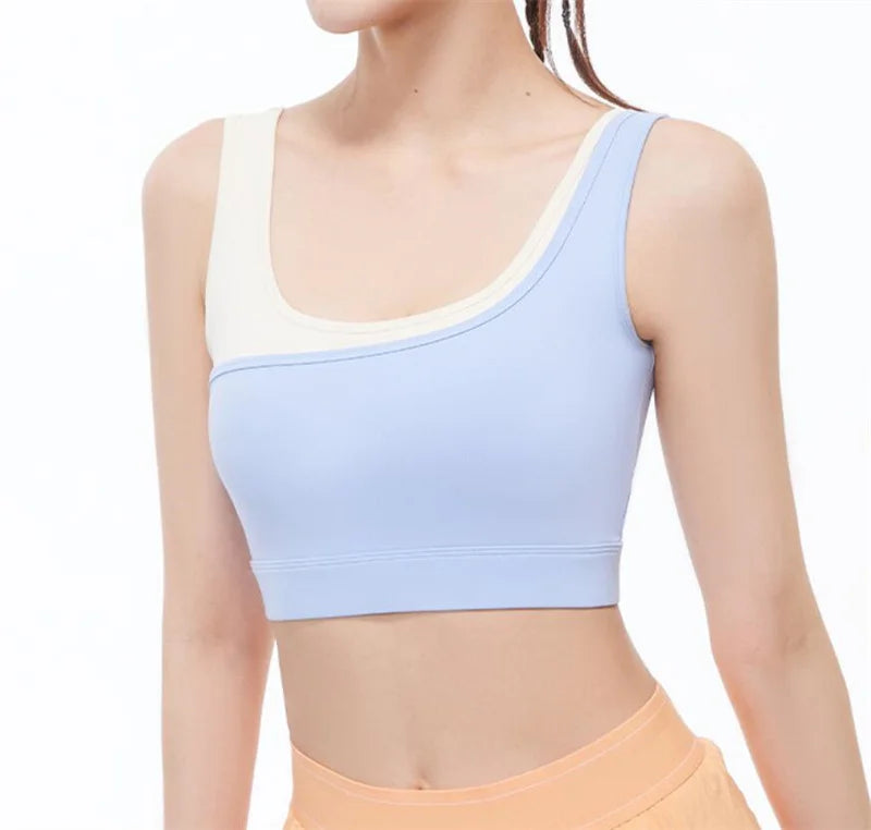 Yoga Bra Yoga Crop Top Gym Sports Fitness Vest Running Crops Workout Bras Active Wearing Yoga Clothing Sportswear