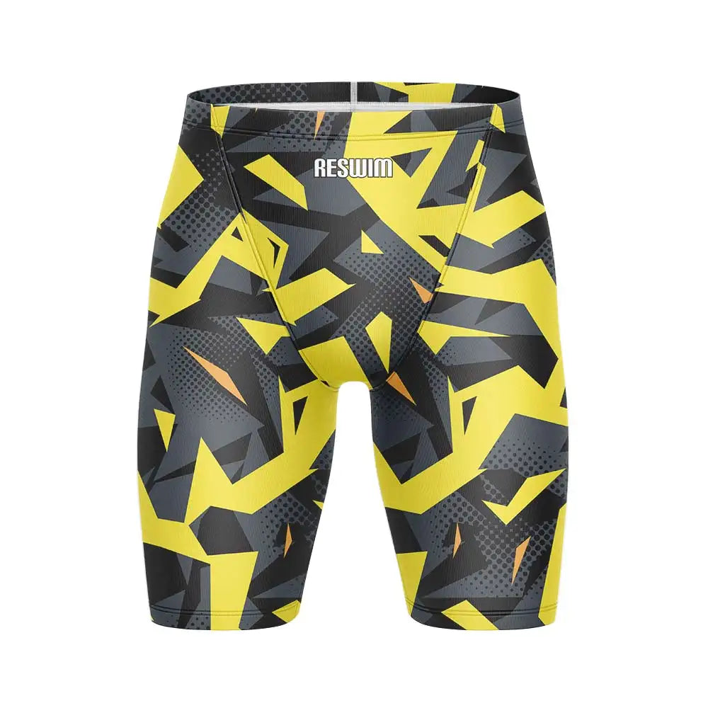 Swimming Trunk Swimwear Men's Beach Swim Surfing Sports Shorts Boys Swim Jammer Swimsuit Shorts Summer Quick Dry Bathing Suit