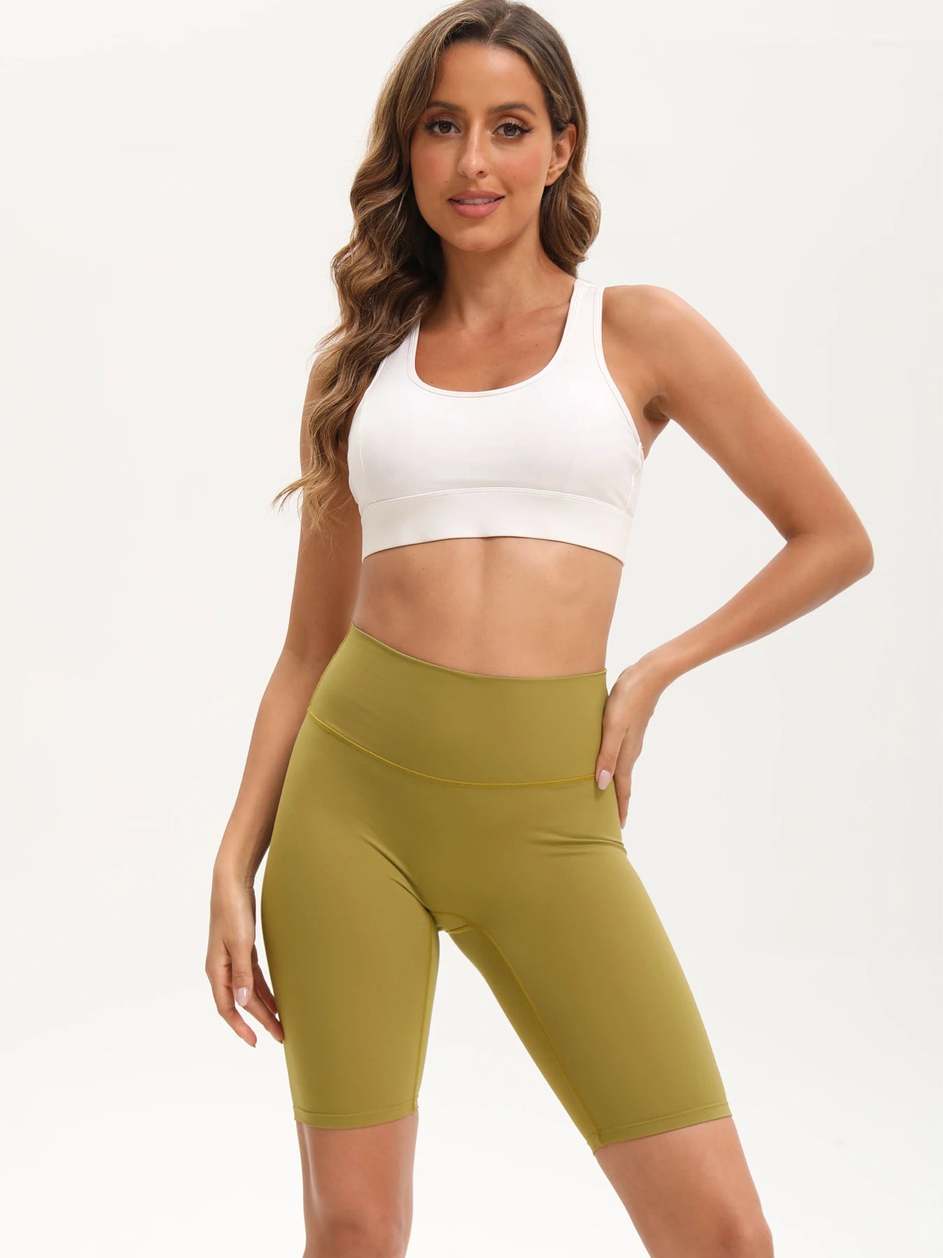 S-XXXL Bike Shorts Women High Waist 3 Pockets Workout Yoga Shorts Stretch Gym Fitness Comfort Ready to Wear Activewear Running Pants