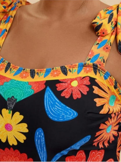 L-4XL Plus Size High Waist Bikini Women's Push Up Large Size Swimsuit Summer Big Size Tummy Control Swimwear Bikini Sets