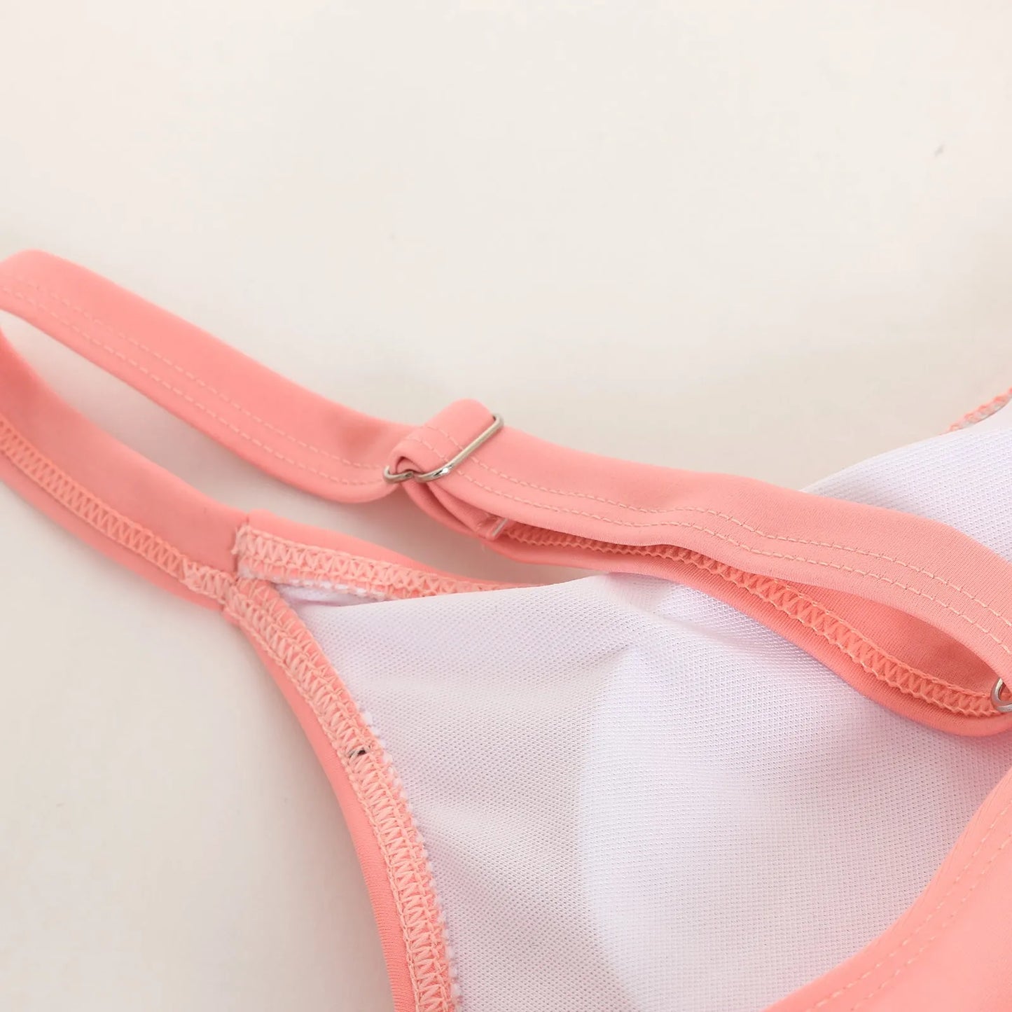 Women Tankini Conservative Swimsuits Two Piece Summer Crew Neck Cover Tummy Tops Flat Angle Plain Wrap Hip Fast Dry Shorts