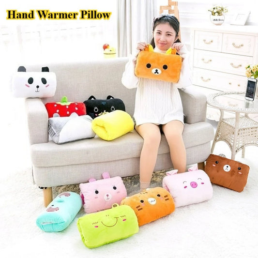 Hand Warming Gloves Pillow Nap Pillow Cushion Sleeping Pillows Plush Toys Children's Day Gifts Travel Essentials Home Textile