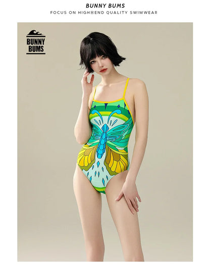 One-piece Racing Swimsuit Women Triangle Professional Training Swimming Pool Advanced Feeling Spa Swimwear