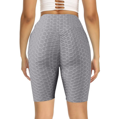 Women's Capris Yoga Fitness Peaches Buttocks Bubble Sports Leggings With Pockets Pants for Women Women’s Yoga Pants