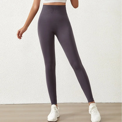 Aiithuug Printed Yoga Leggings Women's Quick Drying Butt Lifter Leggings Seamless High Waisted Tight Hem Workout Fitness Pilates