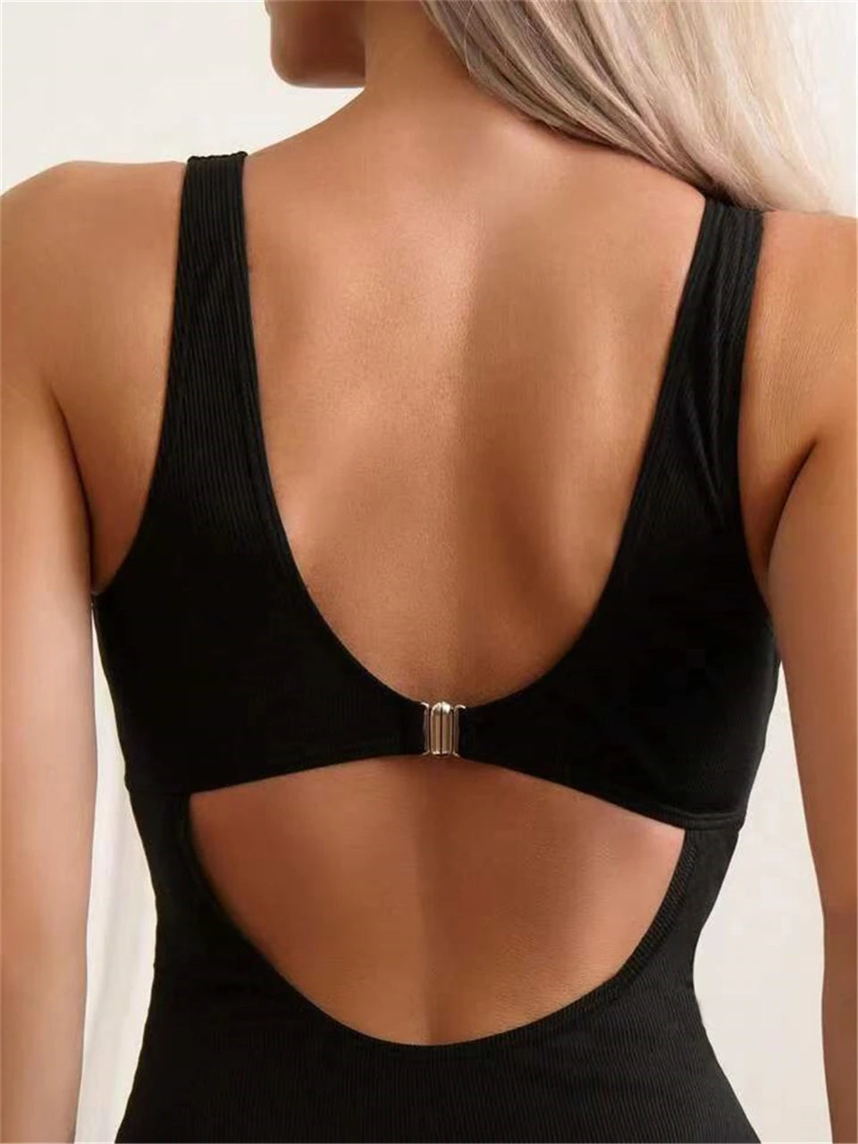 Solid Smocked Swimsuit Women One Piece Strapped Swimwear Female Padded Beachwear Bather Bathing Swimming Suit Beachwear