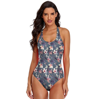 Floral Swimsuit Simple Swim Swimwear Women Wholesale 1 Piece Bathing Suit