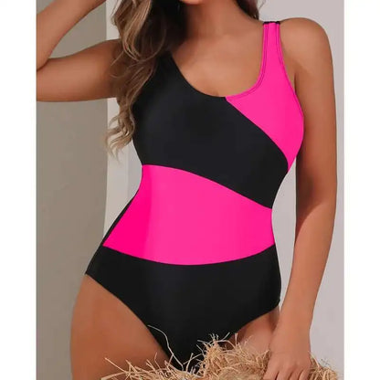 Swimsuits Closed Women's One-Piece Swimwear Push Up Swim Wear Bodysuit Bathing Suits Beachwear Pool Bather