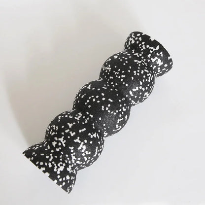 Yoga Foam Roller Wavy-shape EPP Fitness Massage Roller for Trigger Point Therapy Myofascial Release Neck Back Leg Pain Relief