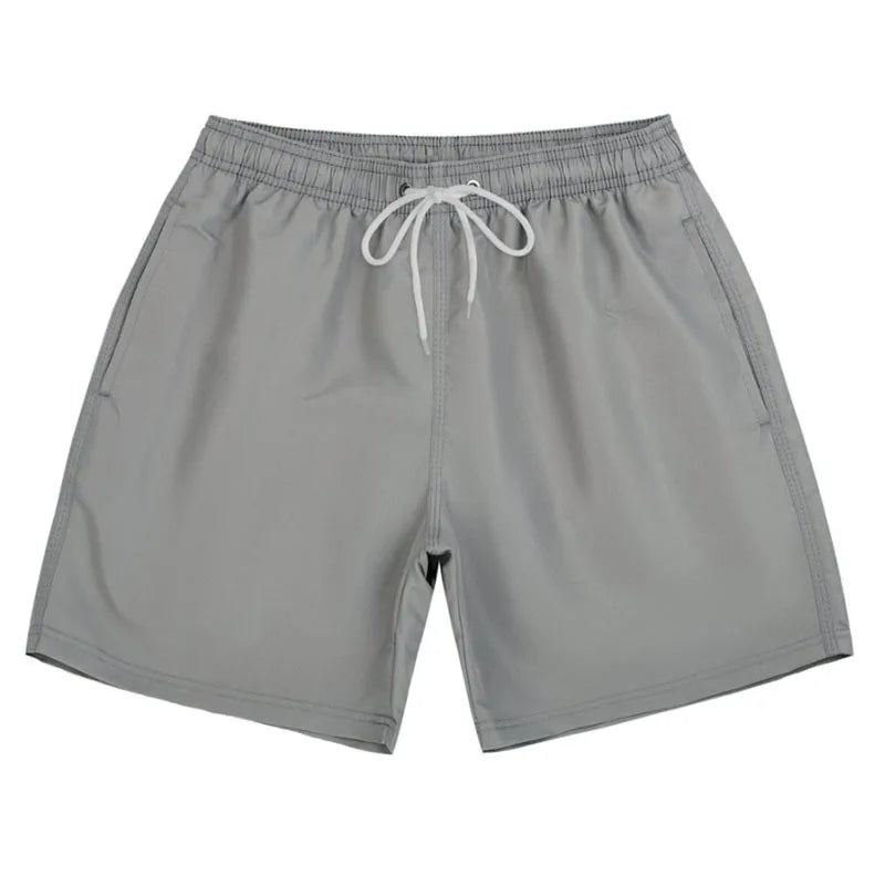Men's Summer Low Waist Swim Trunks Quick Dry Breathable Beach Vacation Surfing Swimwear