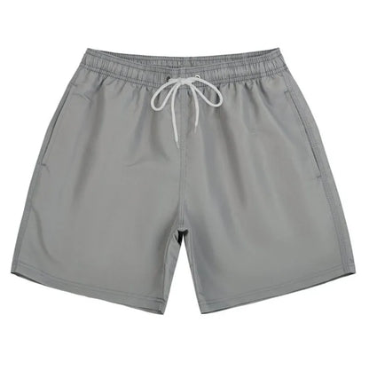 Men's Summer Low Waist Swim Trunks Quick Dry Breathable Beach Vacation Surfing Swimwear